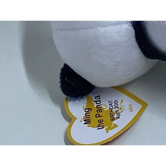 Ty Beanie Boos Ming The Panda McDonalds Collectible Plush Retired - Picture 4 of 5